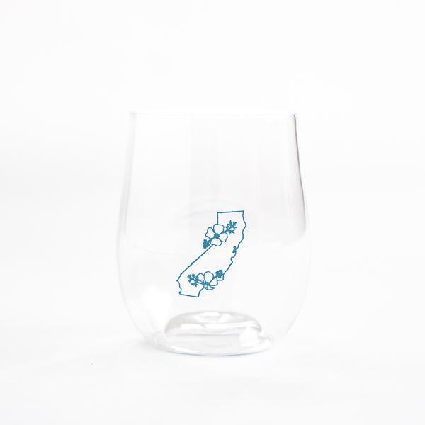 California Stemless Picnic Wine Glass